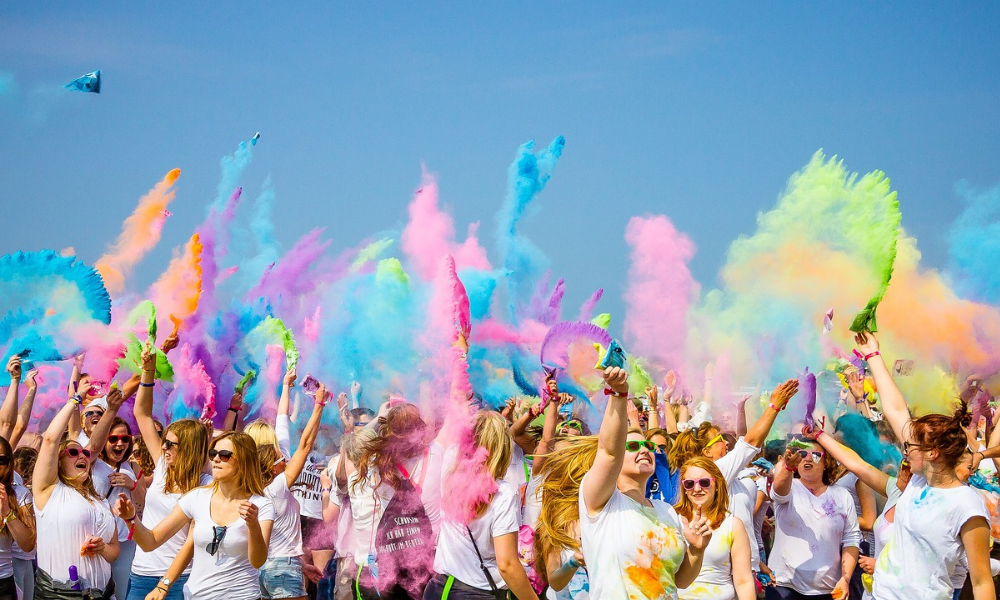 holi in goa